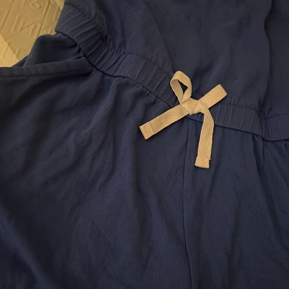 Girls size 8 blue romper - Picture 2 of 3